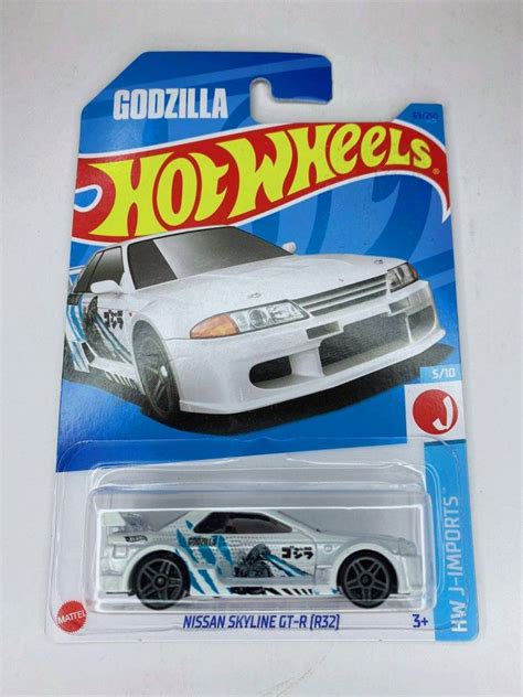 Hot Wheels Nissan Skyline Gt R R Godzilla Hw J Imports Civic