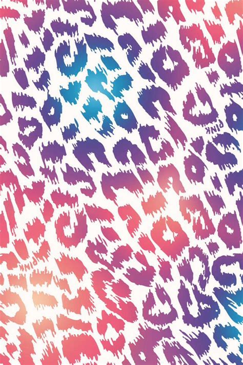 Pastel Leopard Print Animal Print Wallpaper Animal Print Background