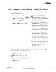 Maya Mann Unit Lesson Practice Problems Pdf Unit Lesson