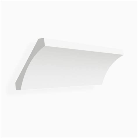 White Shaker Cove Crown Moulding Decohub Home