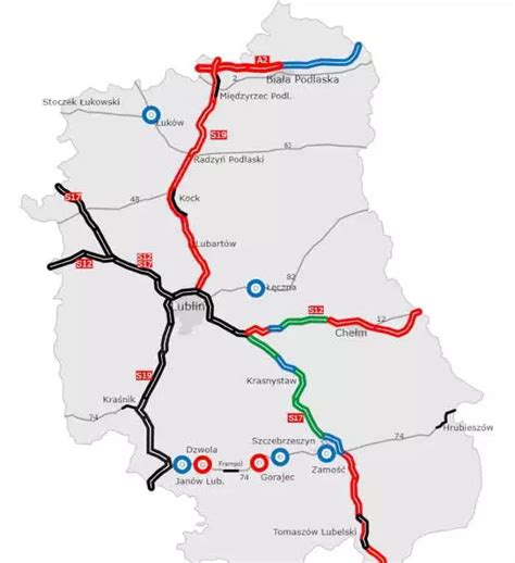 Nowa ekspresowa S19 na Podkarpaciu Lubelszczyźnie i Podlasiu