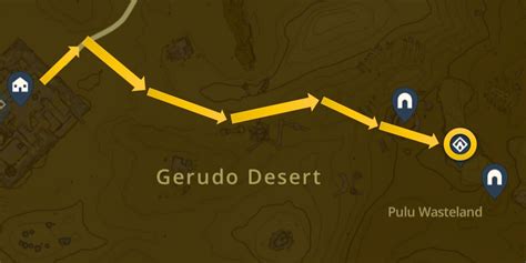 All Gerudo Shrine Locations In Zelda: TOTK