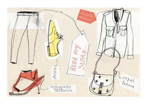 Sarah Bowie - Illustration: Ethical fashion