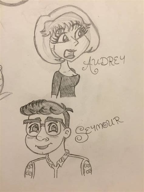 Seymour And Audrey Sketches By The Commoners Ramen On Deviantart