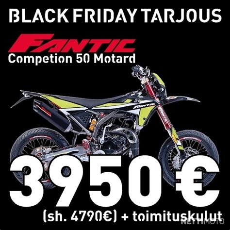 Fantic Motor Competion Motard Black Friday Tarjous Cm