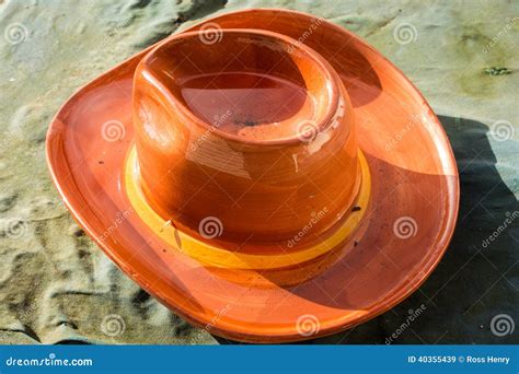 Clay Hat Stock Image Image Of Clay Shine Artwork Bridbath 40355439