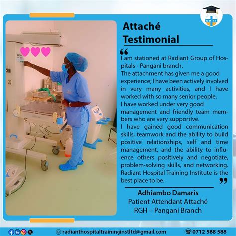 Radiant Hospital Training Institute Rhti On Linkedin Rhti