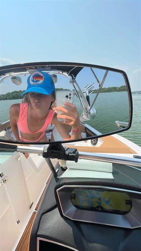 Boat Summer Vibes Aviator Nation Hat Mirror Selfie Summer