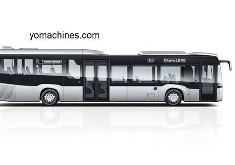 Mercedes Benz Citaro LE MÜ specs and technical data Detailed