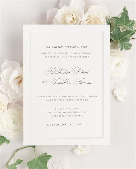 Free Wedding Invitation Samples | Shine Wedding Invitations