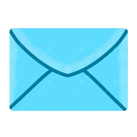 Cute Simple Blue Envelope Simple Blue Envelope Gift Letter PNG