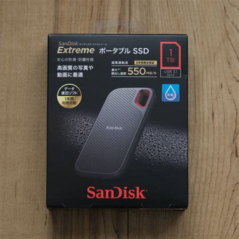 【未使用】新品未開封 サンディスク Sdssde60 1t00 J25 1tb エクストリーム ポータブルssd Sandisk ミラーレス一眼データ 4k動画 8k動画に最適の落札情報