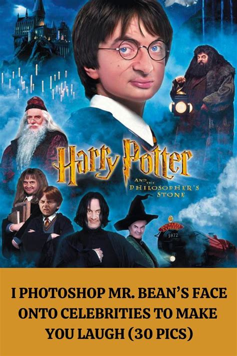 I photoshop mr bean’s face onto celebrities to make you laugh 30 pics ...