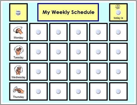 Visual Schedules