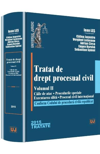 Tratat De Drept Procesual Civil Vol2 Ioan Les Carti Online Pdf Si