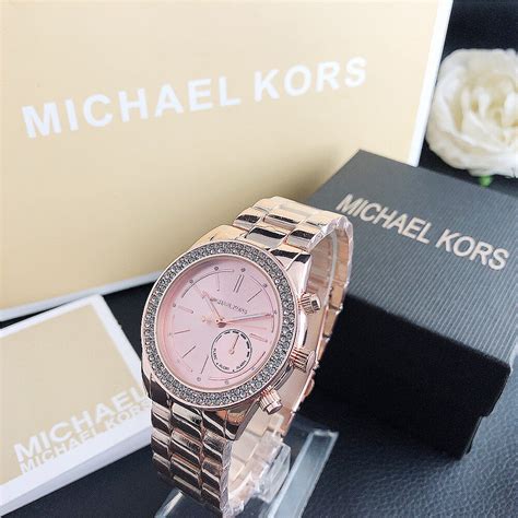 [กล่องฟรี] พร้อมแล้ว นาฬิกาข้อมือสุภาพสตรีแบรนด์หรูรุ่น Michael Kors