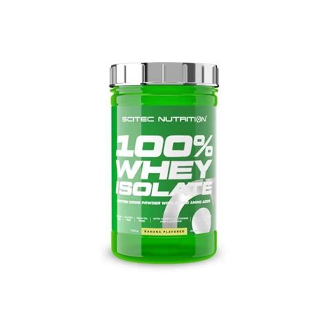 Whey Isolate Scitec Nutrition Banane Pur Isolat De Whey Faible