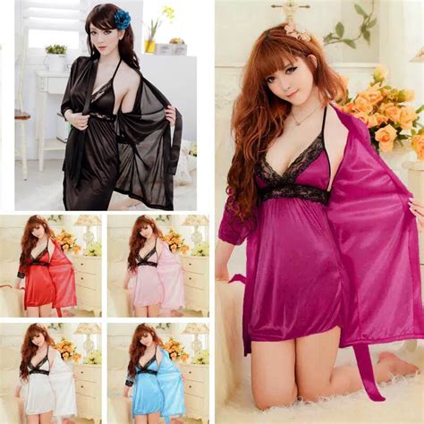 Jual Kimono Lingerie Wanita Ready Stok Ukuran Big Size Baju Tidur