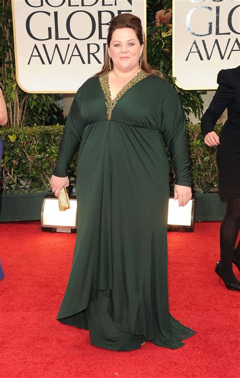 Melissa Mccarthy In Badgley Mischka Melissa Mccarthy Dresses Green