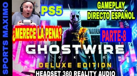 Ghostwire Tokyo Deluxe Edition Parte Uso Headset Reality Audio