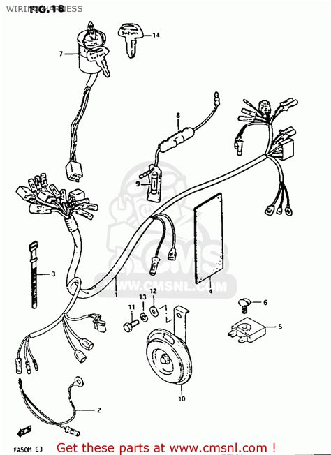 Suzuki Fa50 Wiring Diagram