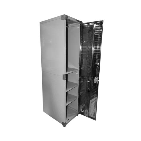 Jual Locker 4 Doors Single Column Light Green Krisbow Original Kawan