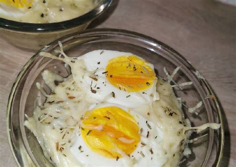 Resep Oeuf béchamel yang Gurih