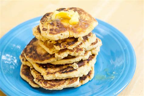 Griddle Corn Cakes With Honey Butter Or Whatever You Do