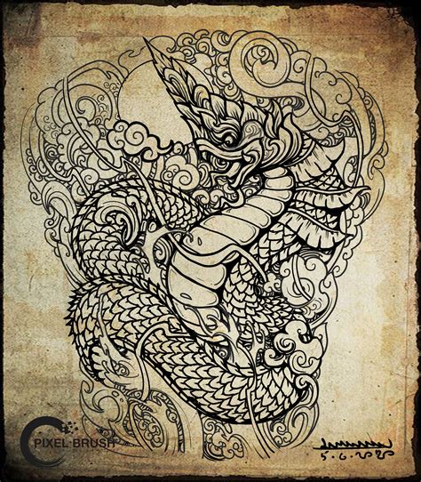 Myanmar Traditional Tattoo Design :: Behance