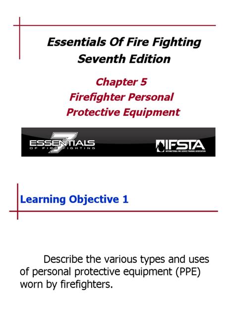 Essentials Of Fire Fighting Seventh Edition Firefighter Personal