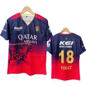 Rcb Official Virat Kohli Jersey Ipl Jersey Cyberried Store