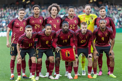 Belgiums Euro 2024 Squad Axel Witsel In No Thibaut Courtois The