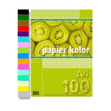 Papier Ksero A G Szt Fluo Pomara Czowy Kreska Kreska Sklep