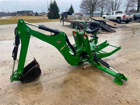 Sold John Deere 385a Backhoe Attachment Construction Tractor Zoom