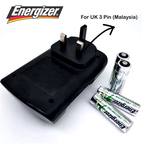 Official Energizer Recharge Base Maxi Pro Includes 4x AA Rechargeable