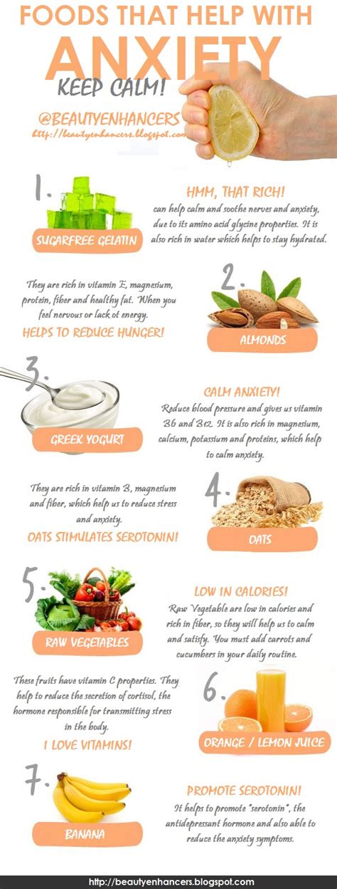 Foods That Help With Anxiety Top Beauty Enhancer