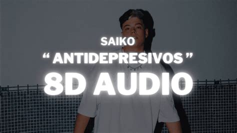 Saiko Antidepresivos 8d Audio 360° Usar Auriculares