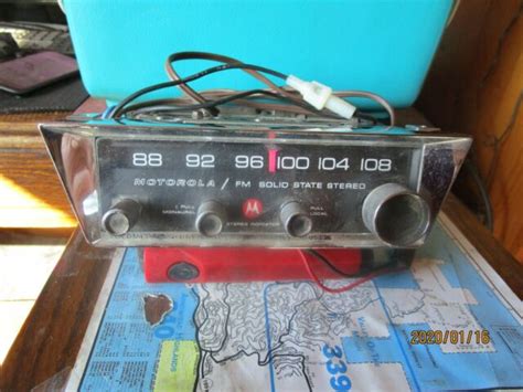 Motorola Fm990x Vintage Car Stereo Fm Radio For Muscle Cars Ebay