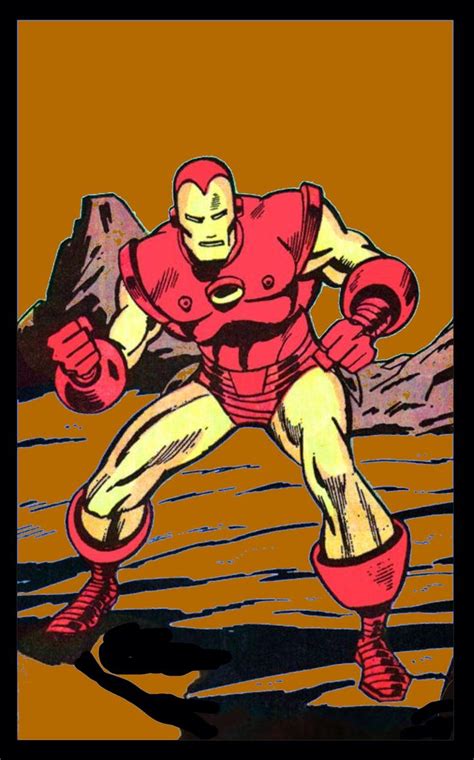 A Marvel Master Pin Up Mechanically Yours IRON MAN Original Artwork