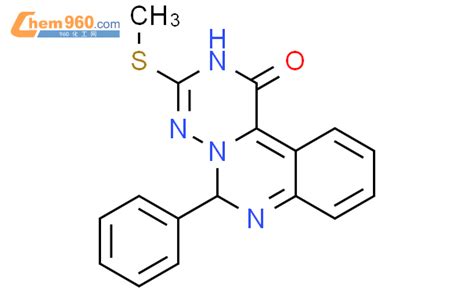 2H 1 2 4 Triazino 1 6 C Quinazolin 1 6H One 3 Methylthio 6 Phenyl