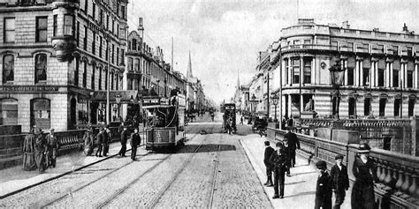 Tour Scotland Photographs: Old Photographs Union Street Aberdeen Scotland