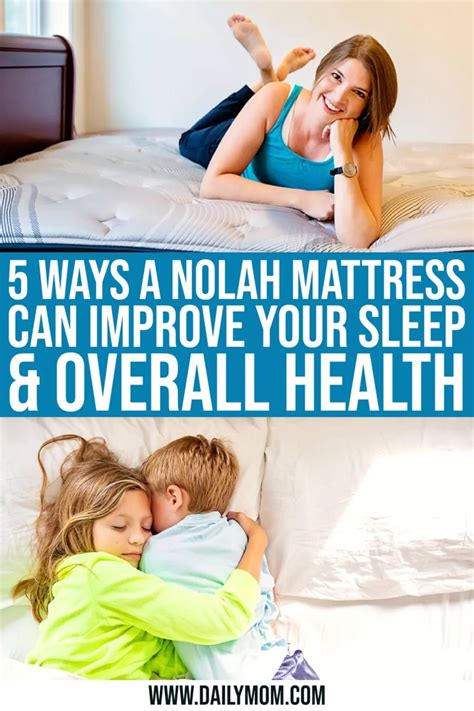 5 Ways A New Nolah Mattress Can Improve Your Sleep Improve Yourself Improve Mattress