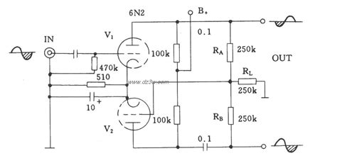 6n2电子管前级电路图两个6n2胆前级电路图6n3典前级线路图大山谷图库