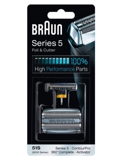 Braun Series 5 Combi 51S Foil And Cutter Replacement Pack Formerly