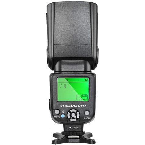 Neewer NW 561 Manual Electronic Camera Flash For DSLR Camera Black