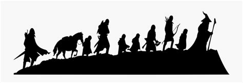 Lord Of The Rings Silhouette , Free Transparent Clipart - ClipartKey