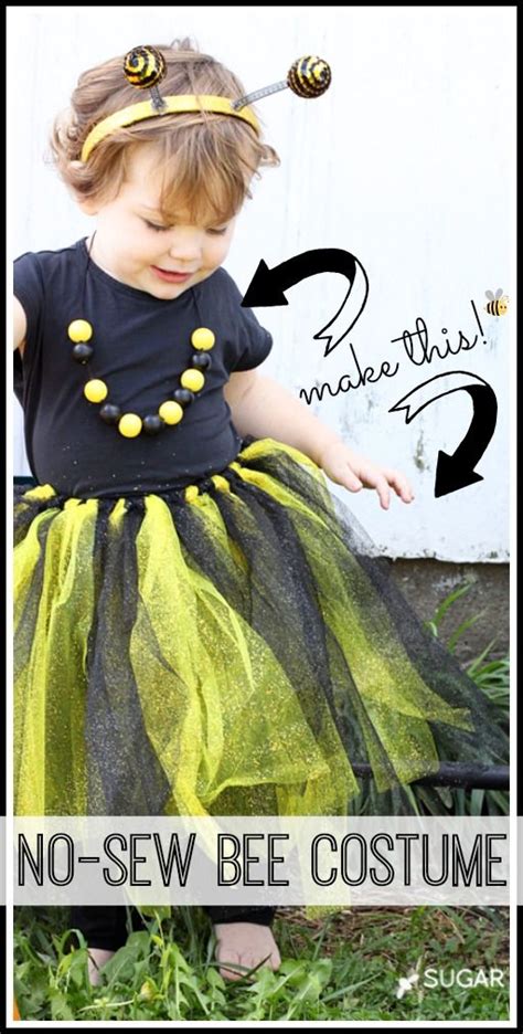 Diy Bumble Bee Costume Idea How To Make A Homemade Bee Costume Bee Costume Diy Bee Costume