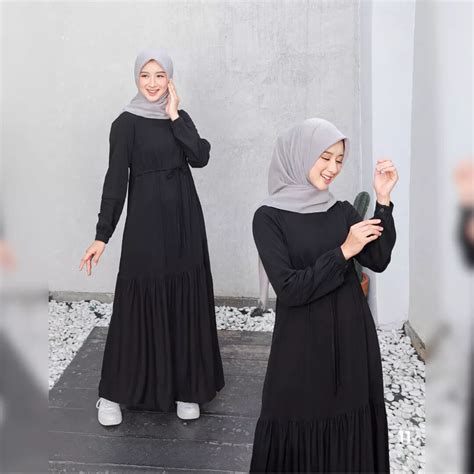 Rekomendasi Gamis Hitam Ethica Untuk Tampil Elegant