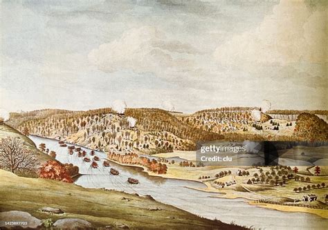 Attack On Fort Washington Near New York On November 16 1776 High Res Vector Graphic Getty Images