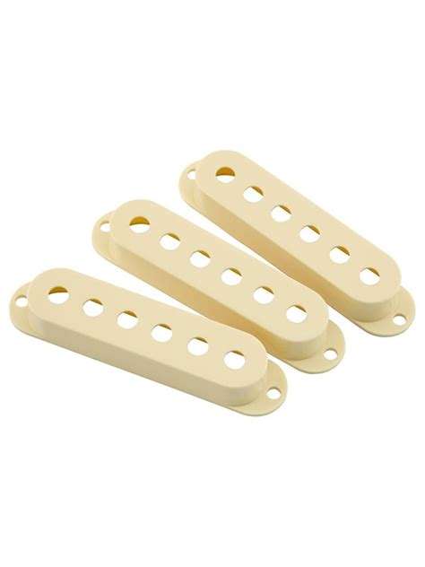 خرید آنلاین کاور پیکاپ گیتار فندر Fender Road Worn Strat Pickup Covers Aged White (3) - گیتار ایران